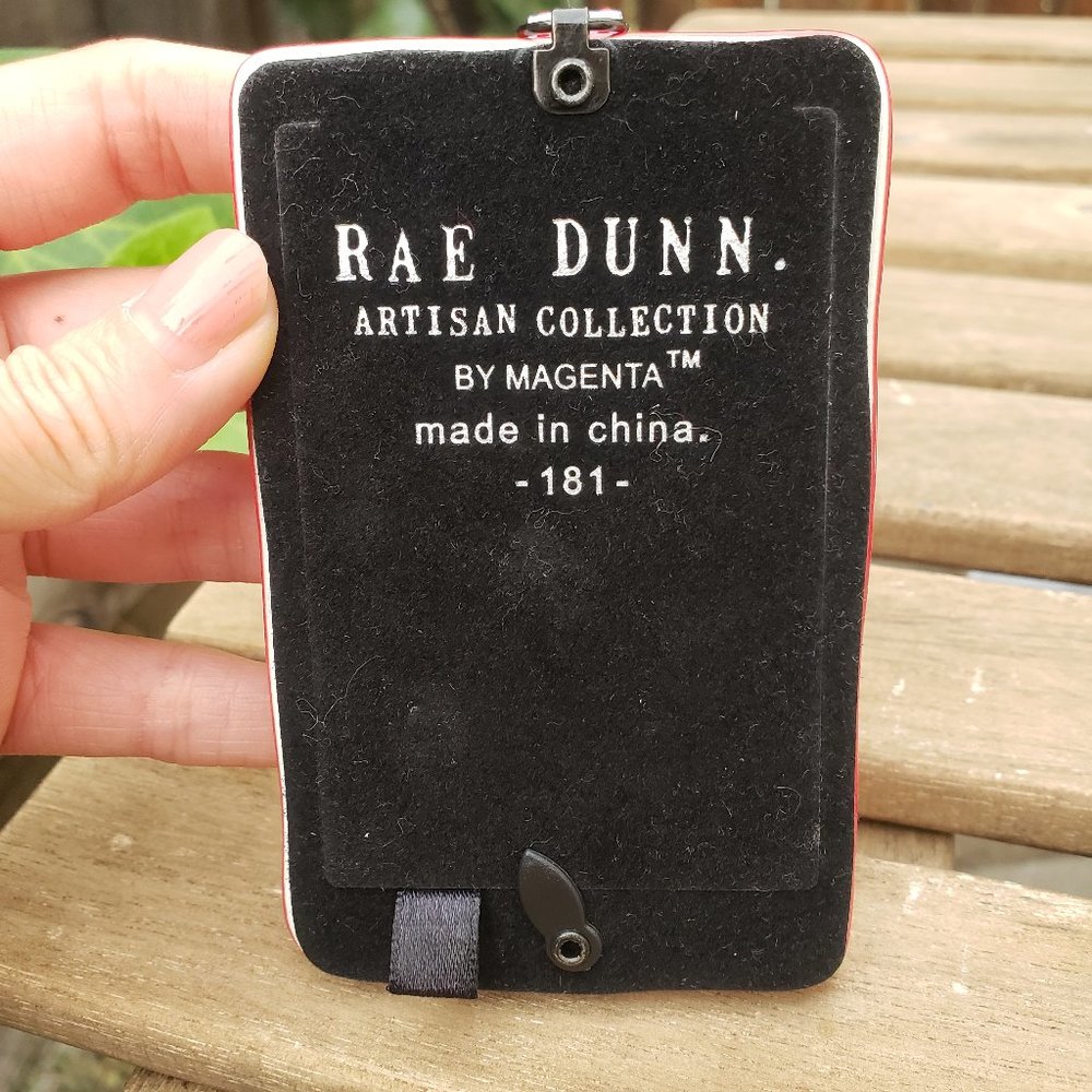 Rae Dunn SANTA PAWS Picture Frame Ornament NEW! - Picture 4 of 6